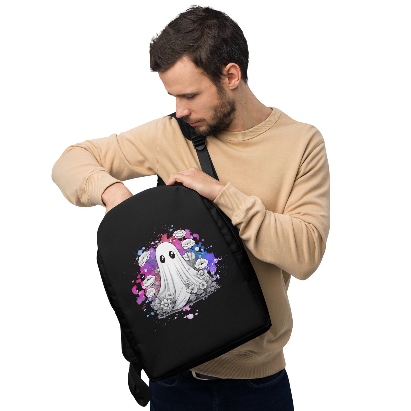 Flowers Minimalist Backpack