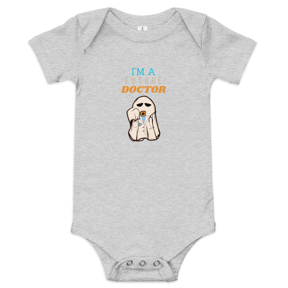 Future Doctor Baby short sleeve one piece