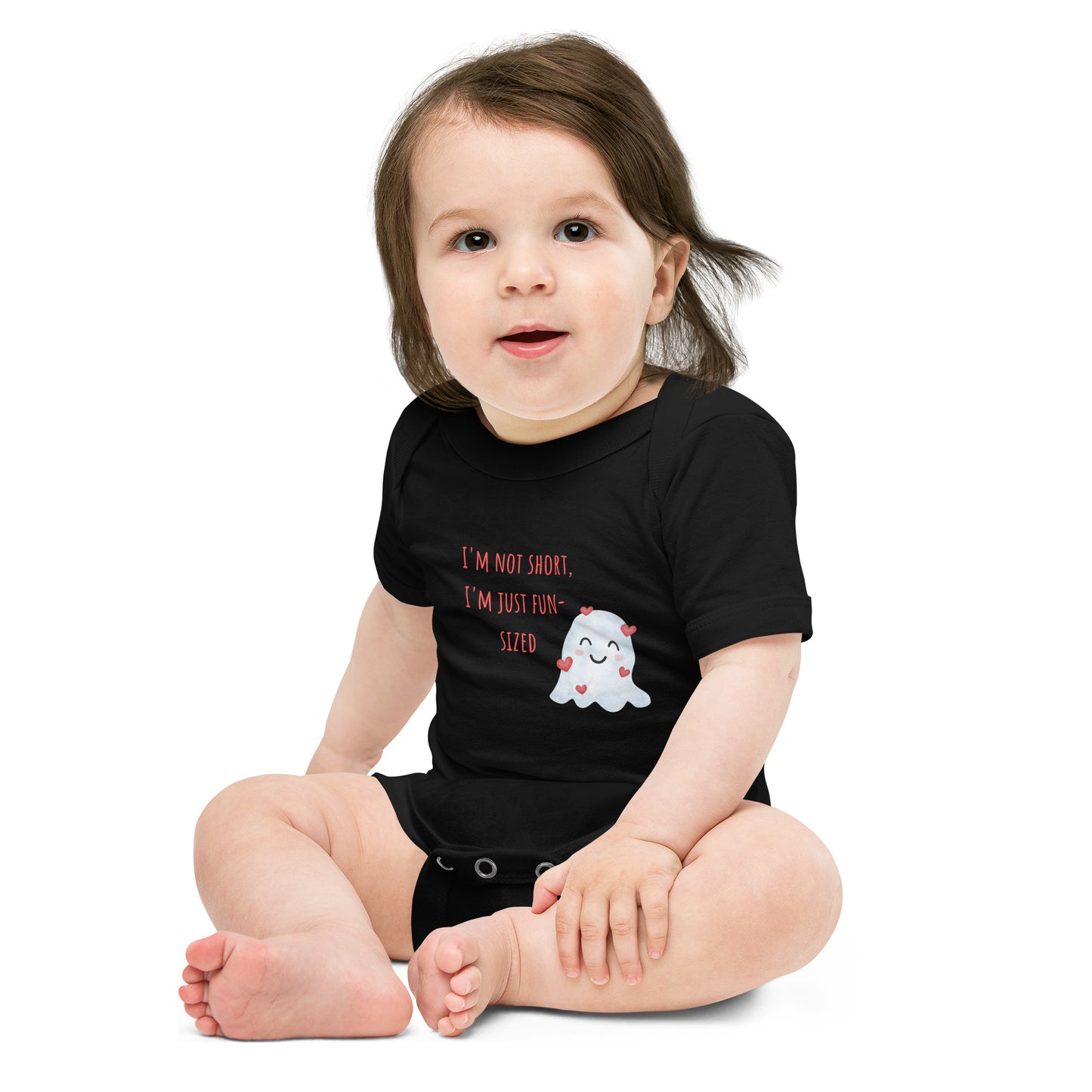 Fun sized Boo Baby short sleeve one piece