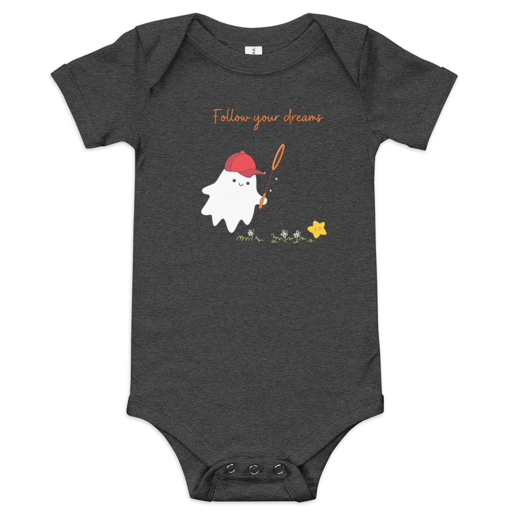 Follow  Your Dreams Baby short sleeve one piece