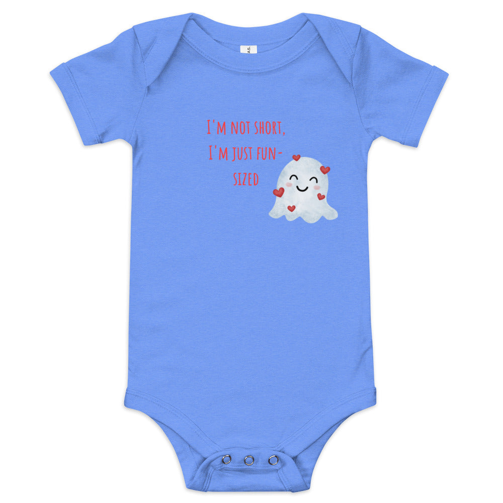 Fun sized Boo Baby short sleeve one piece