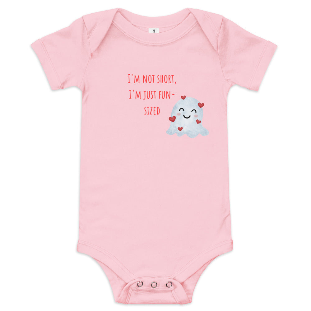 Fun sized Boo Baby short sleeve one piece