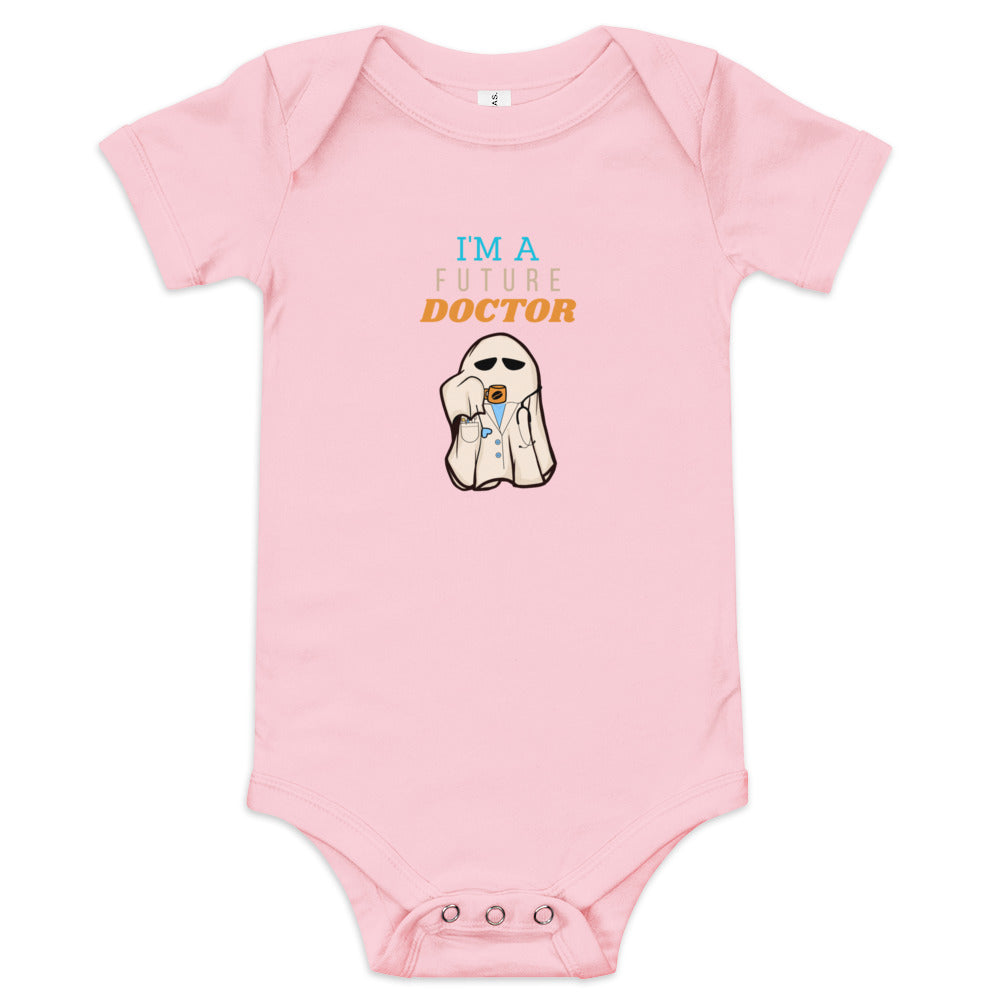 Future Doctor Baby short sleeve one piece