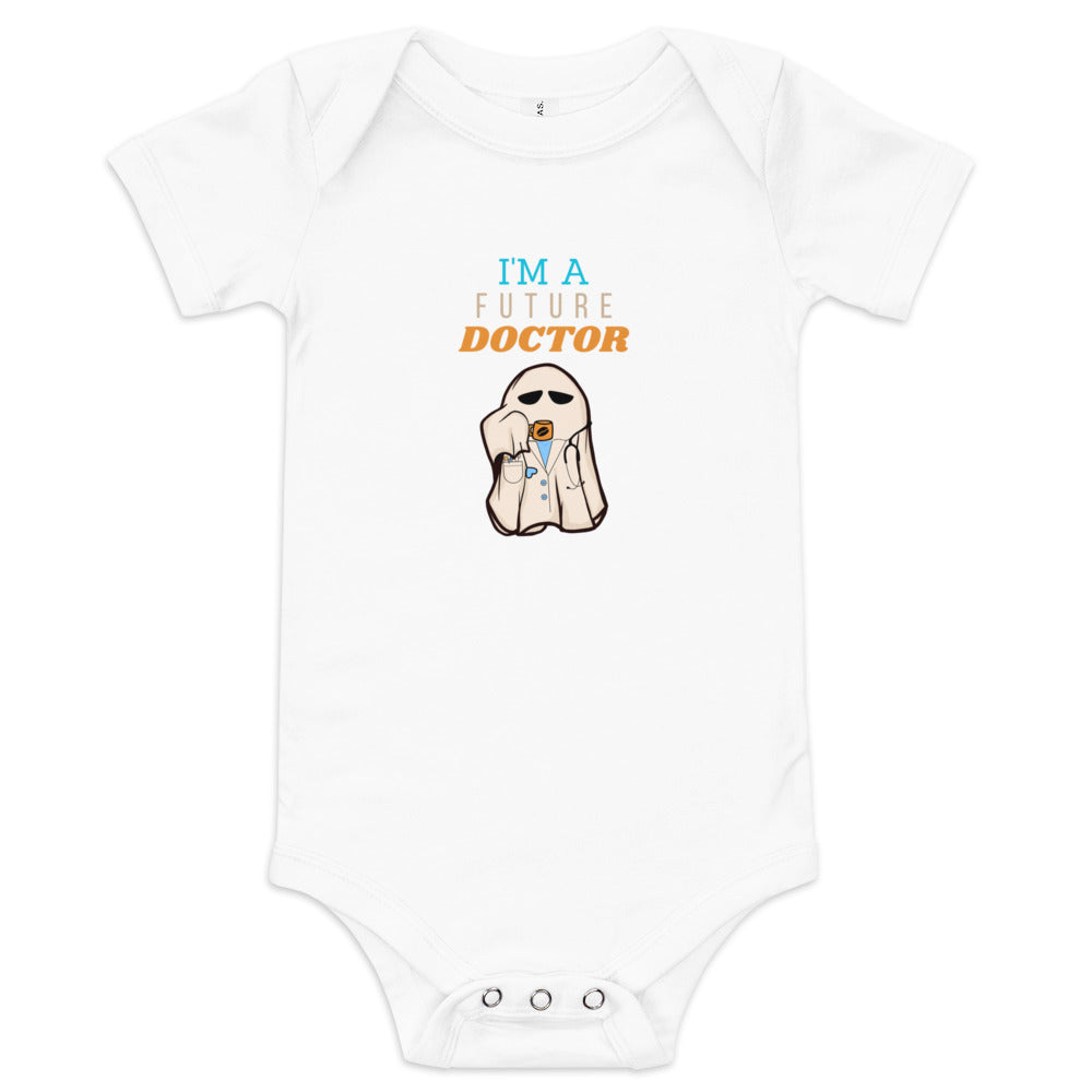 Future Doctor Baby short sleeve one piece