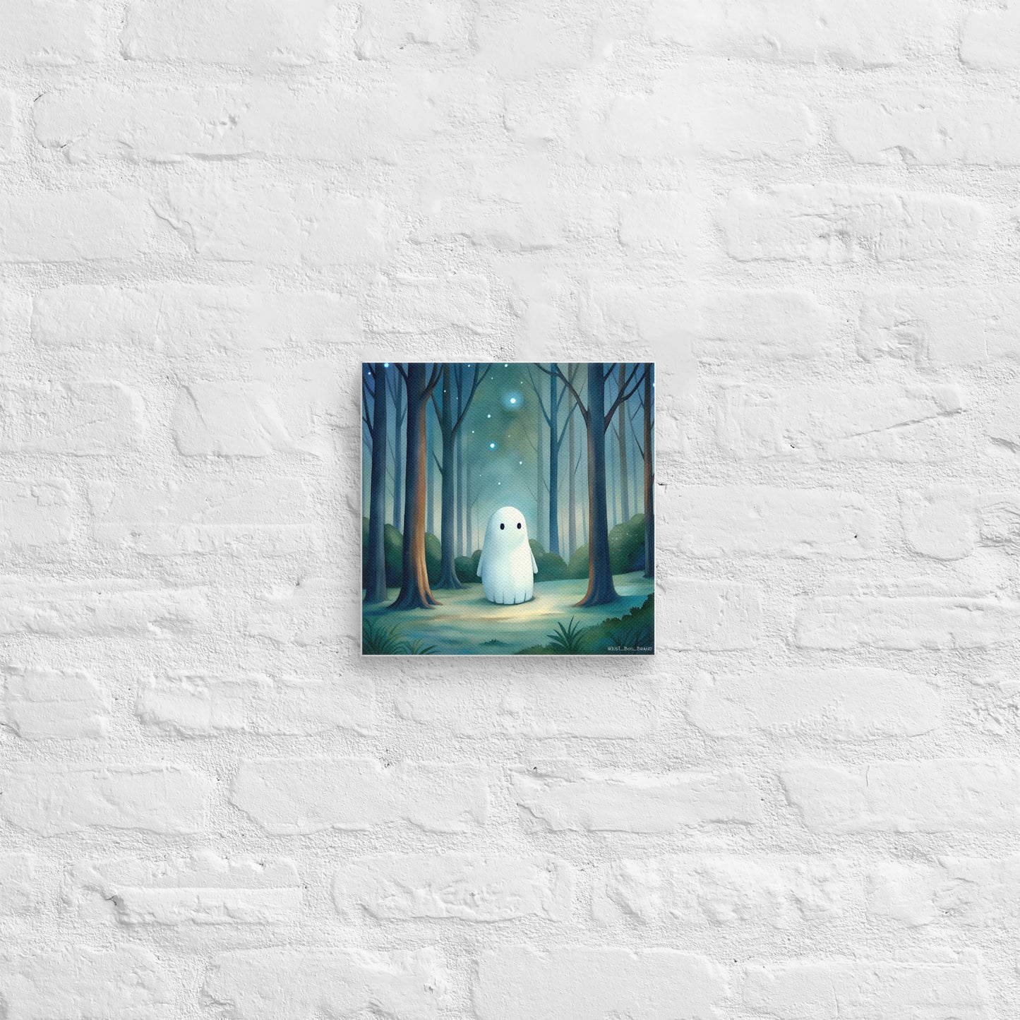 Alone in the Forest Canvas