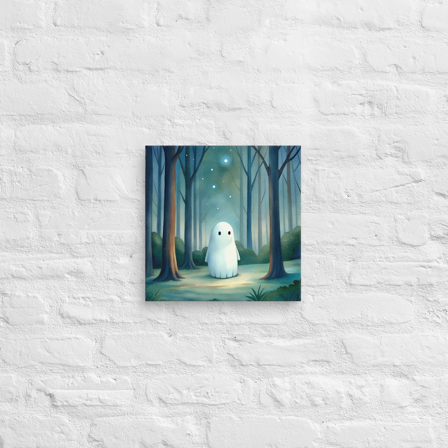 Alone in the Forest Canvas