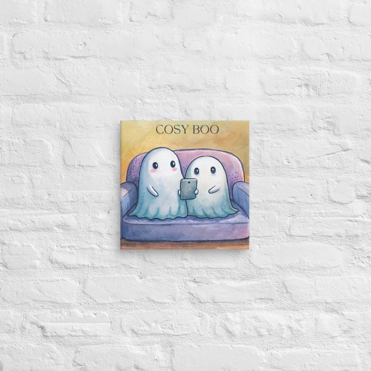 Cosy Boo on Canvas