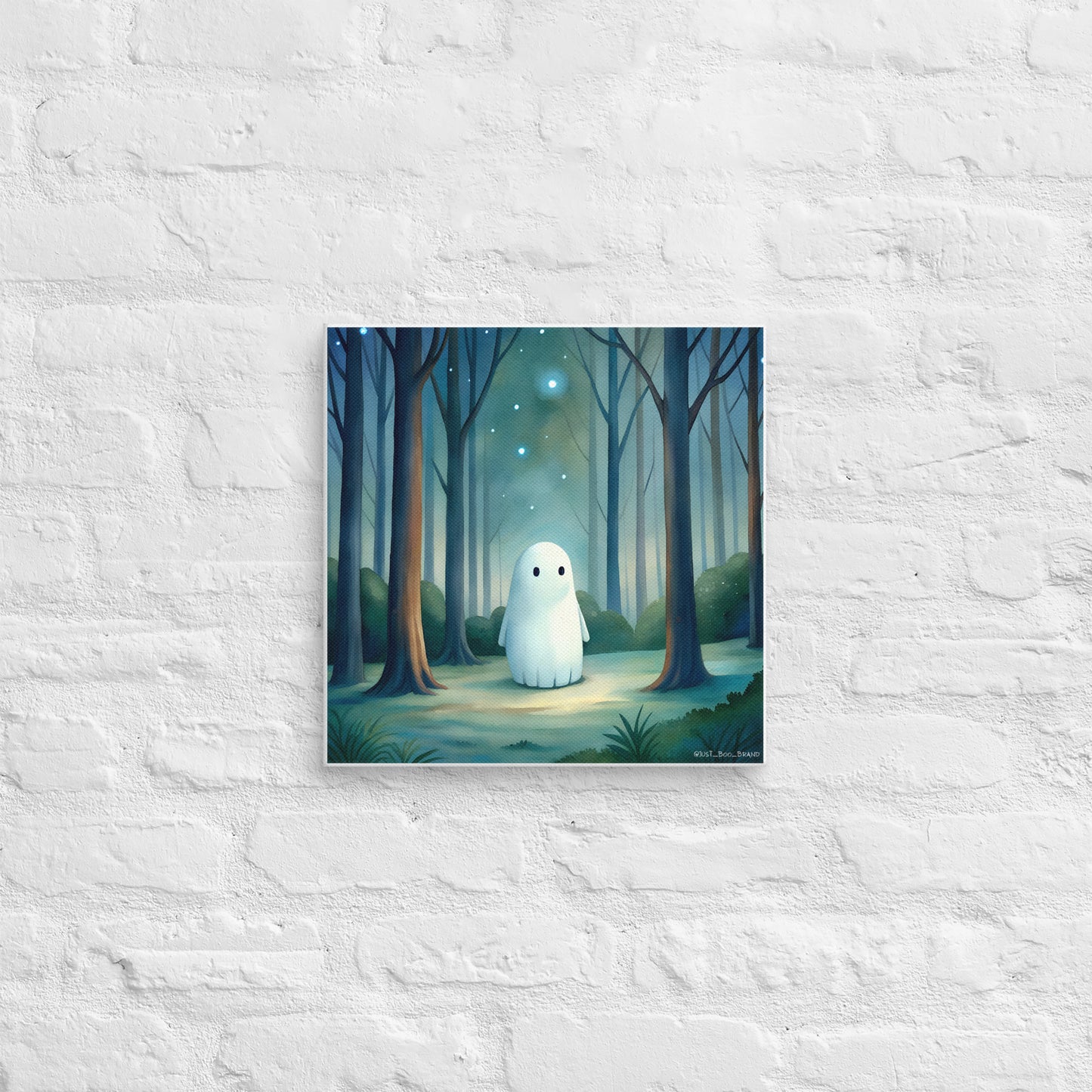 Alone in the Forest Canvas