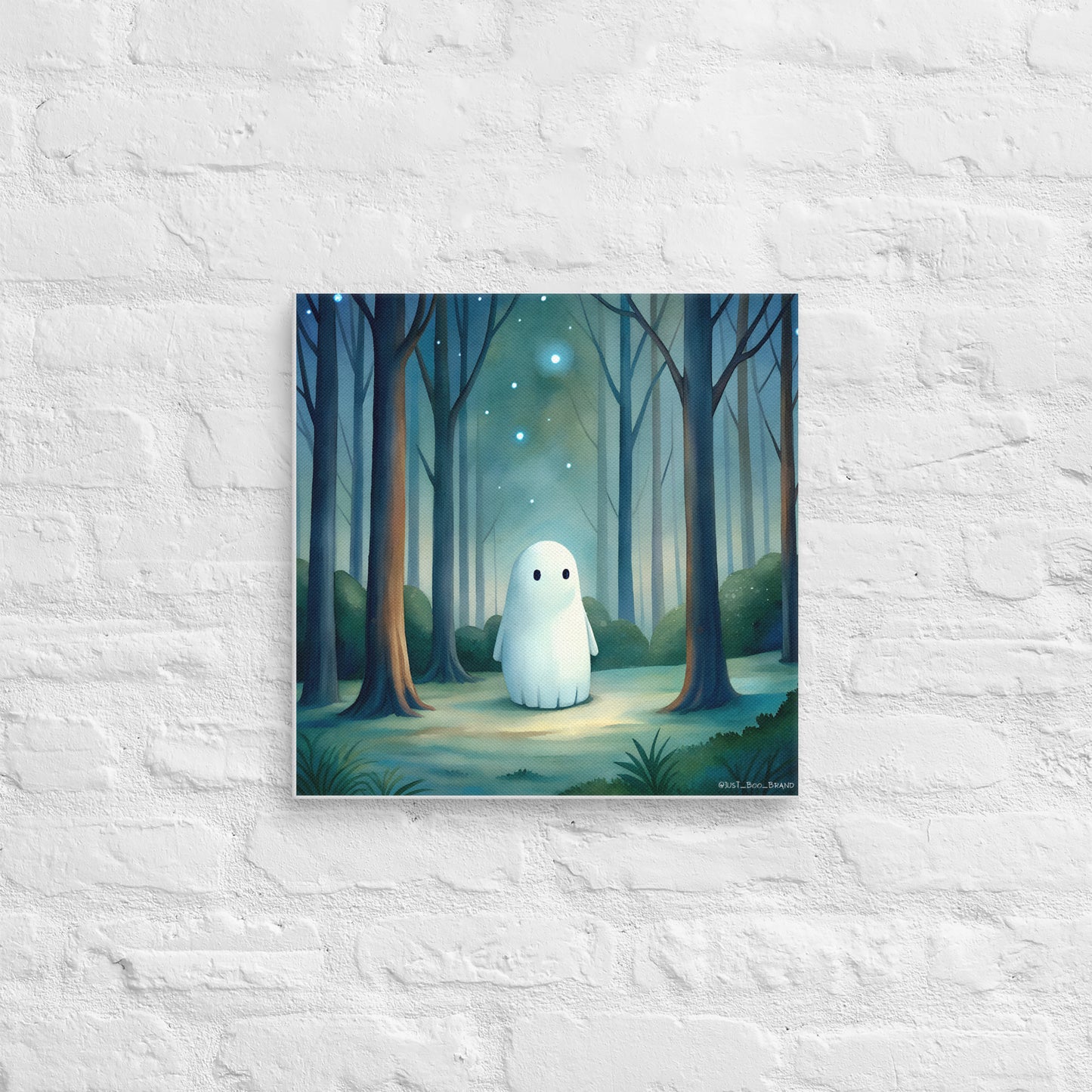 Alone in the Forest Canvas