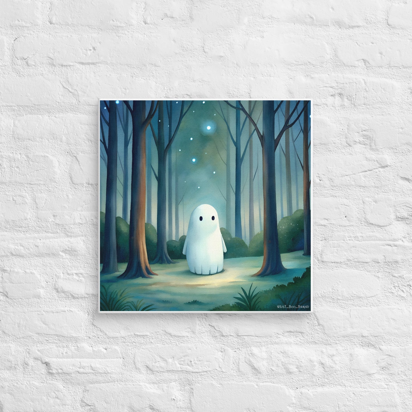 Alone in the Forest Canvas