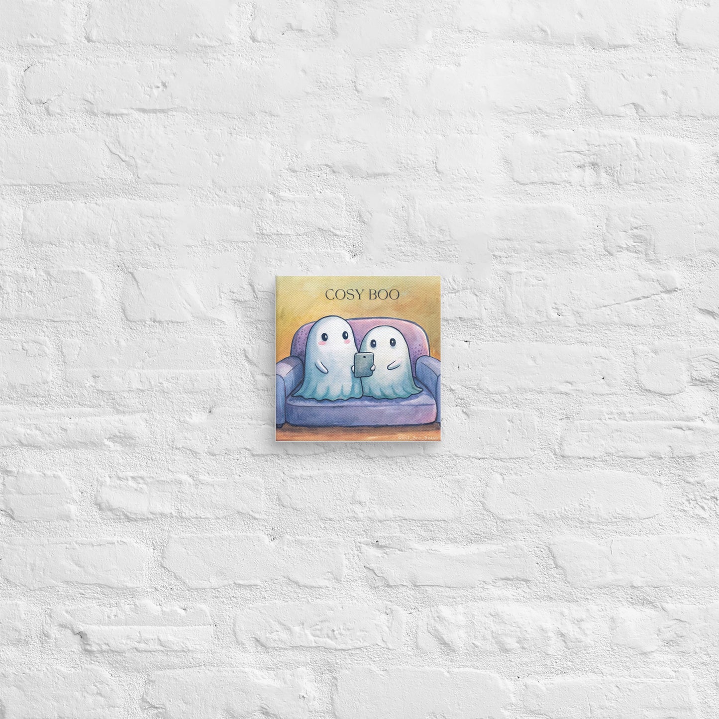 Cosy Boo on Canvas