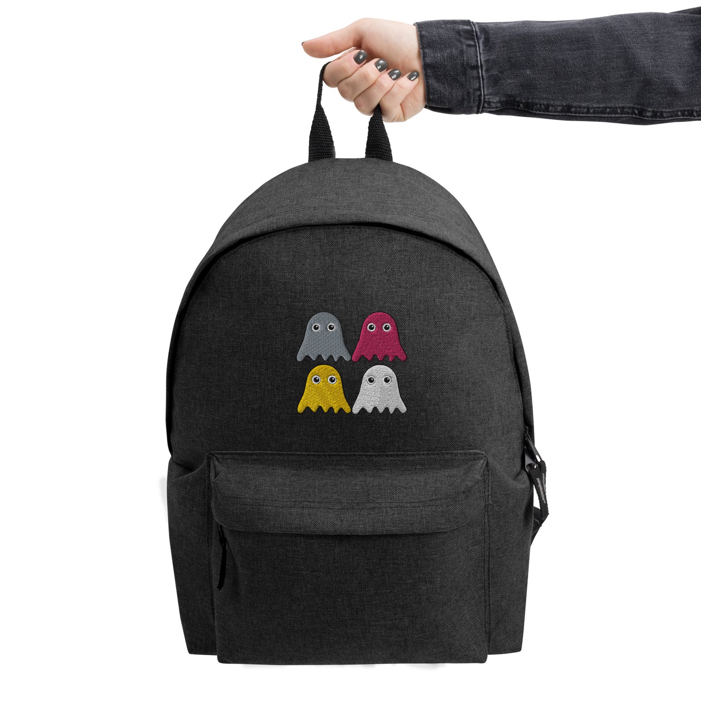 Pac-a-boo Embroidered Backpack