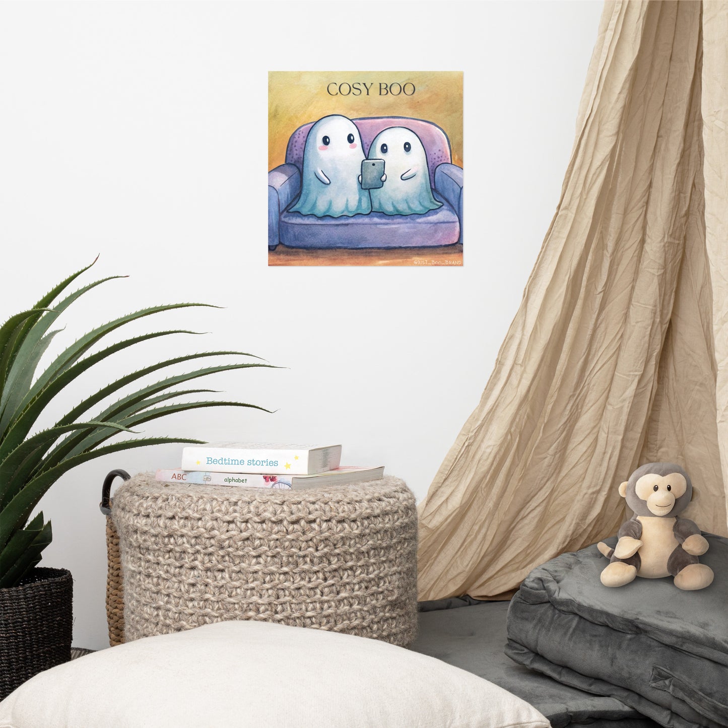 Cosy Boo Poster