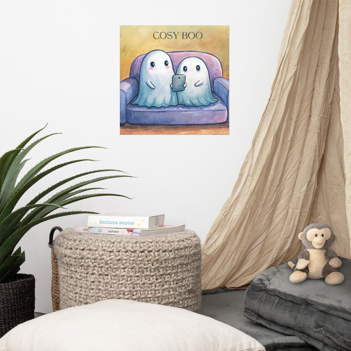 Cosy Boo Poster