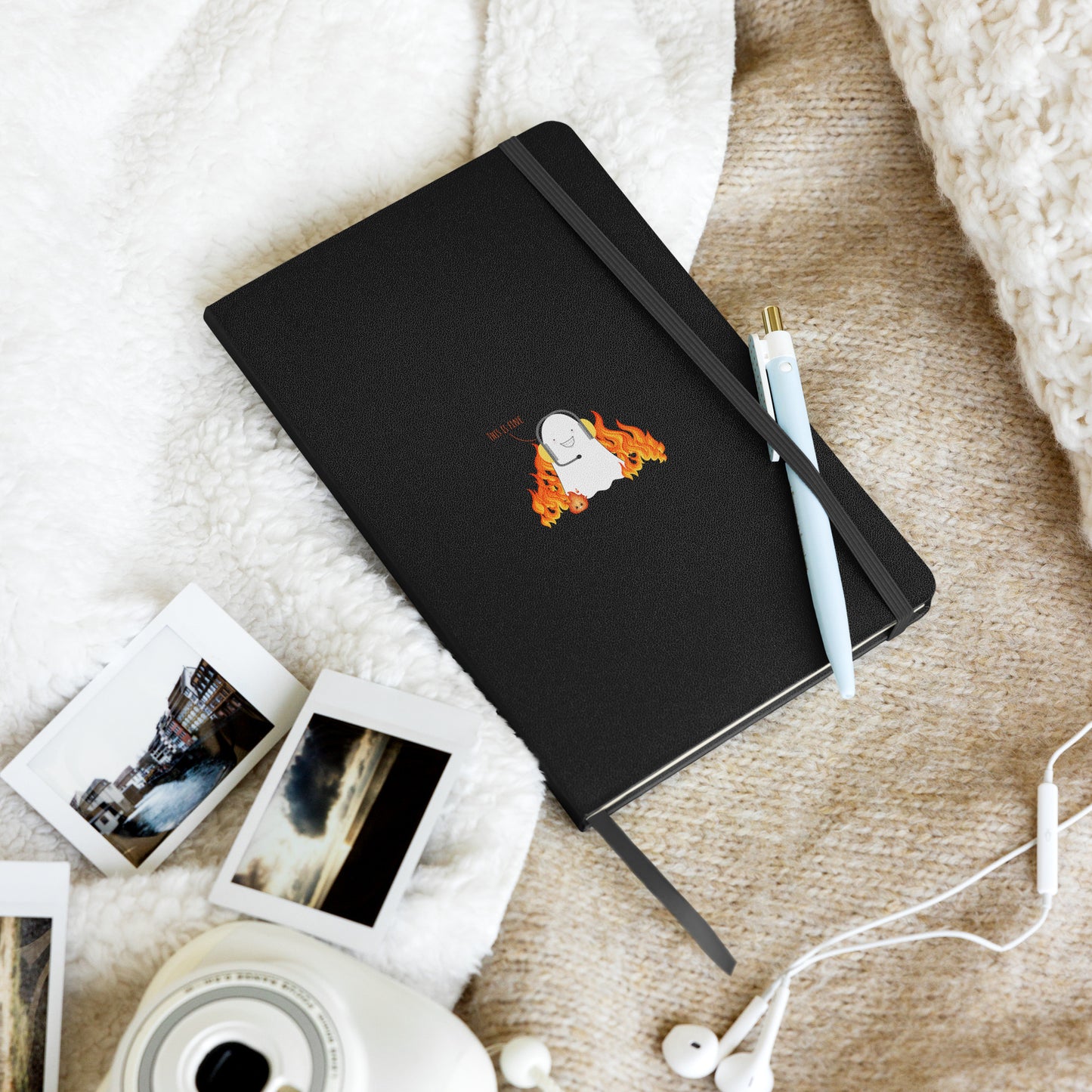 This is Fine Hardcover bound notebook