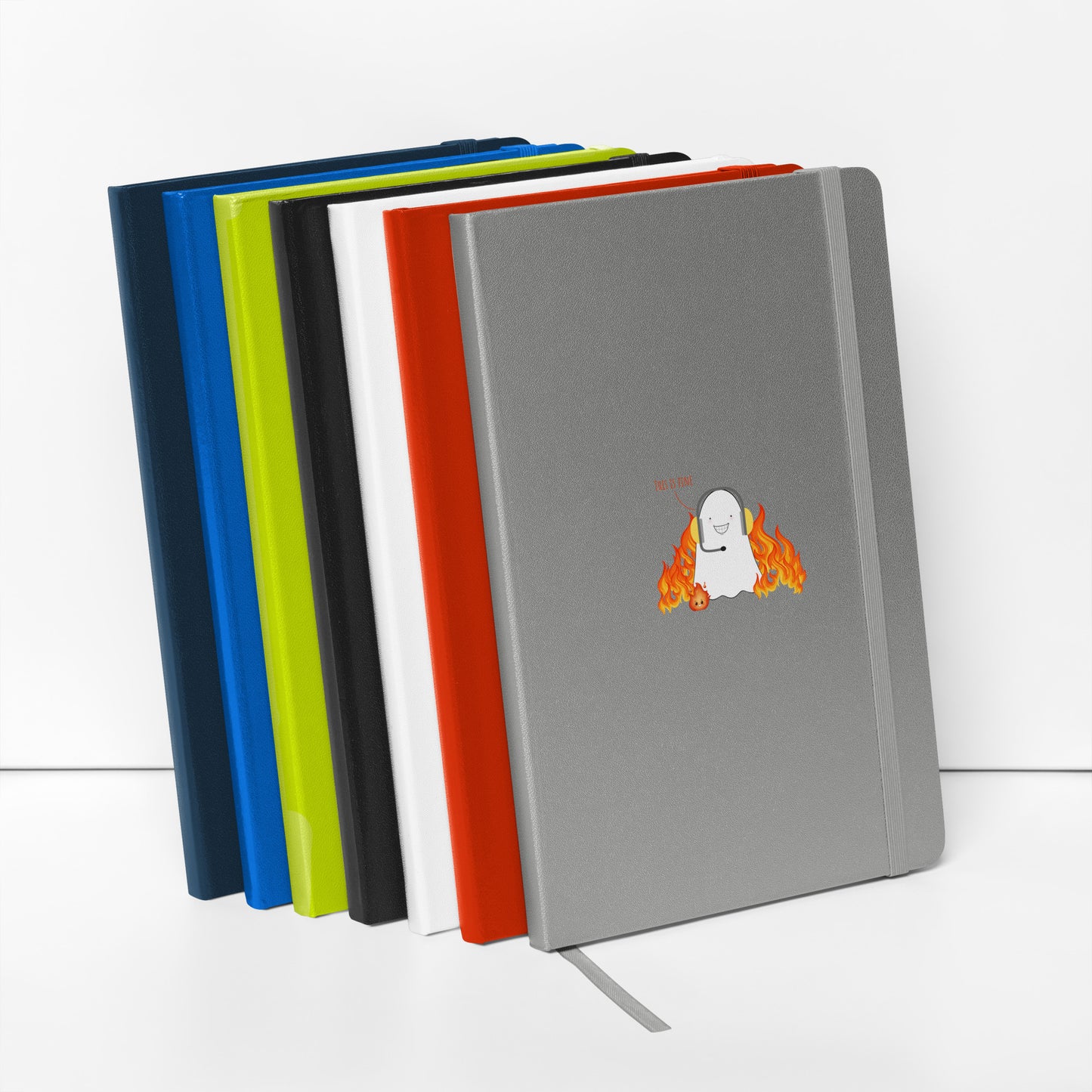 This is Fine Hardcover bound notebook