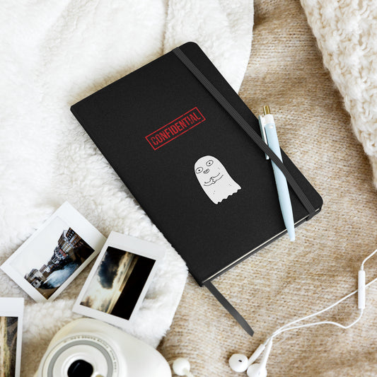 Confidential Hardcover bound notebook