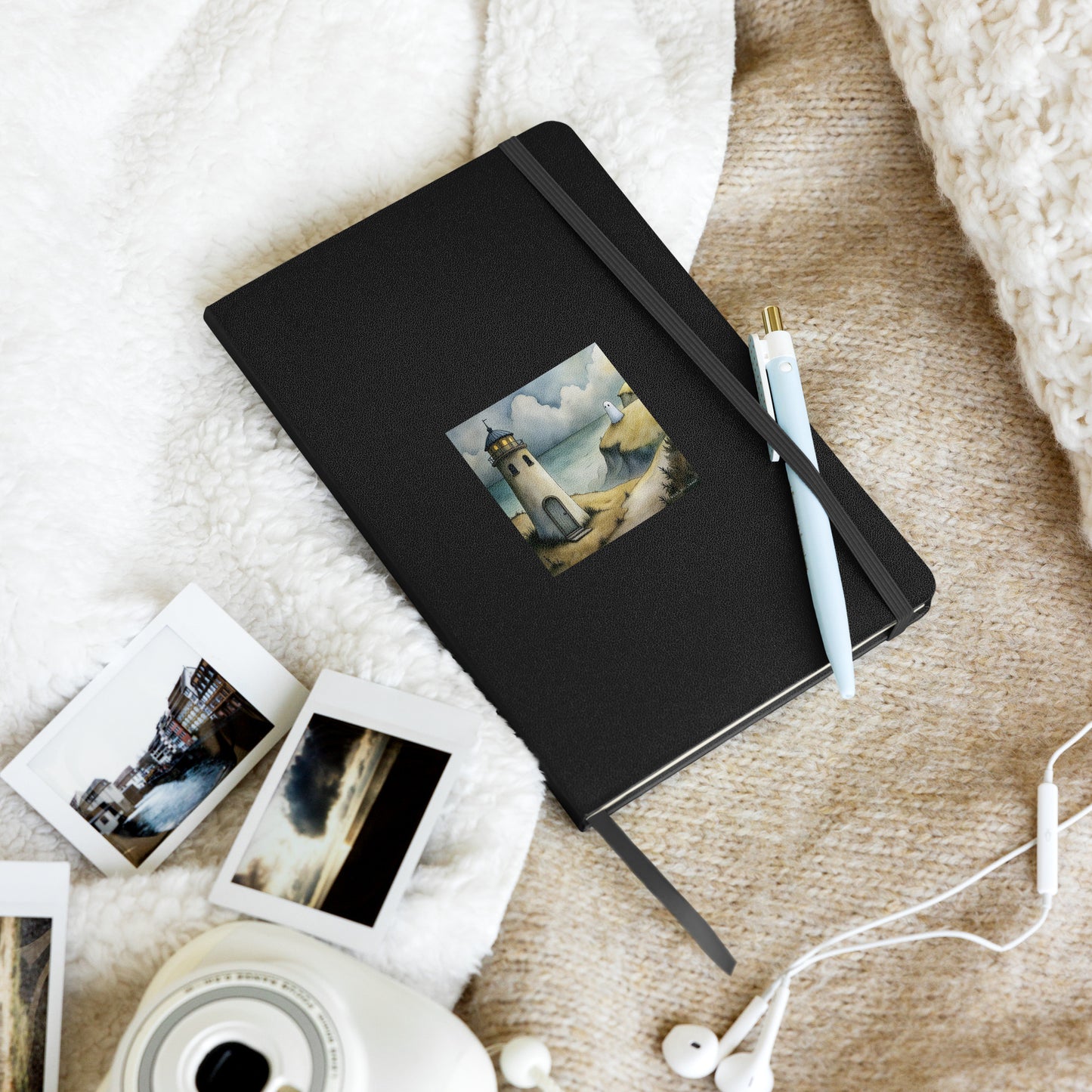 Lighthouse Hardcover bound notebook