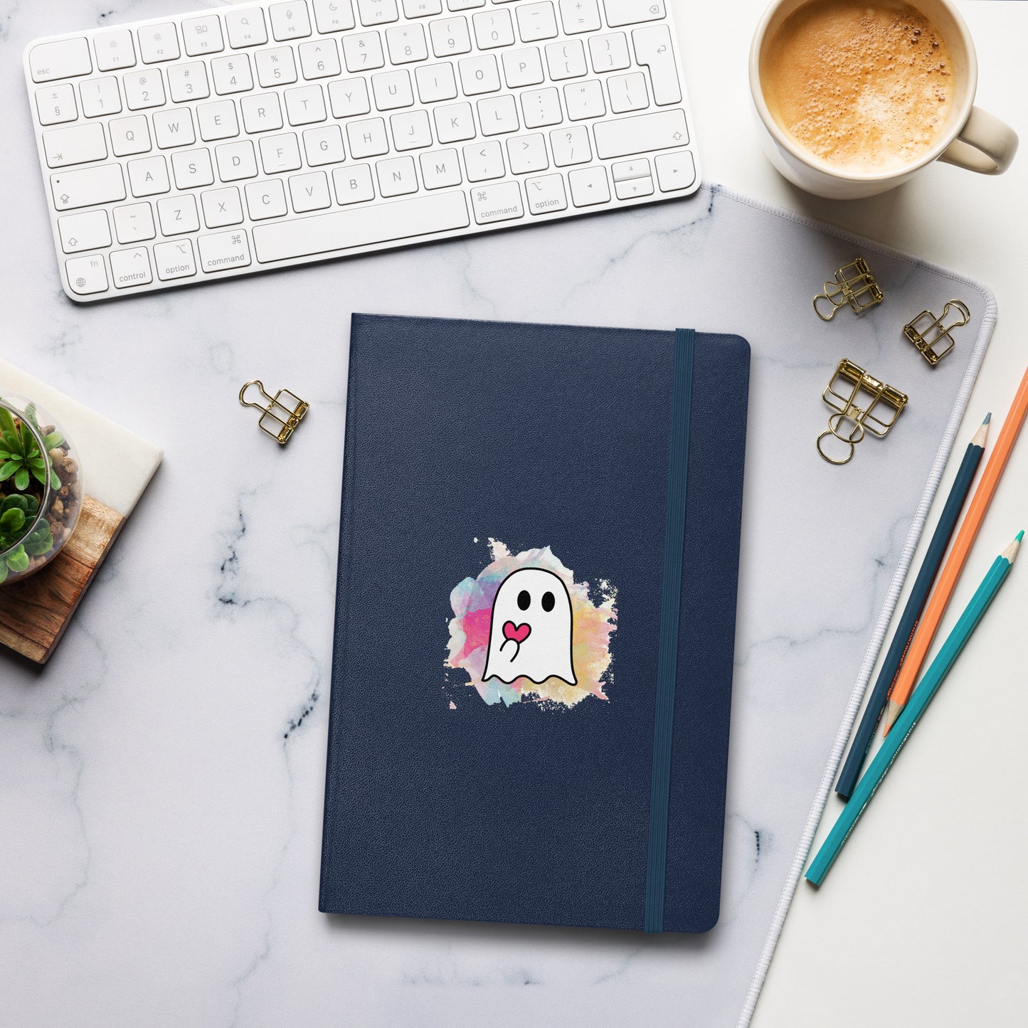 Just Boo Hardcover bound notebook