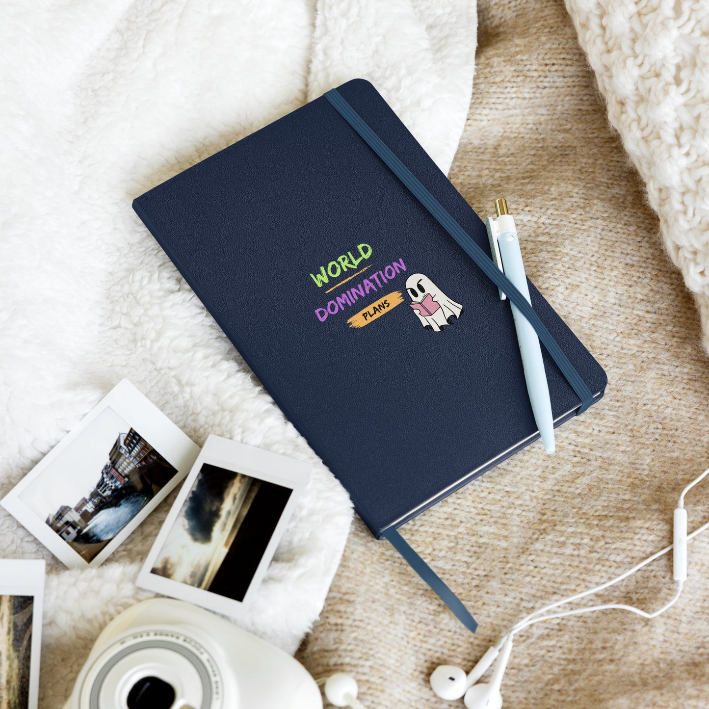 World Domination Hardcover bound notebook