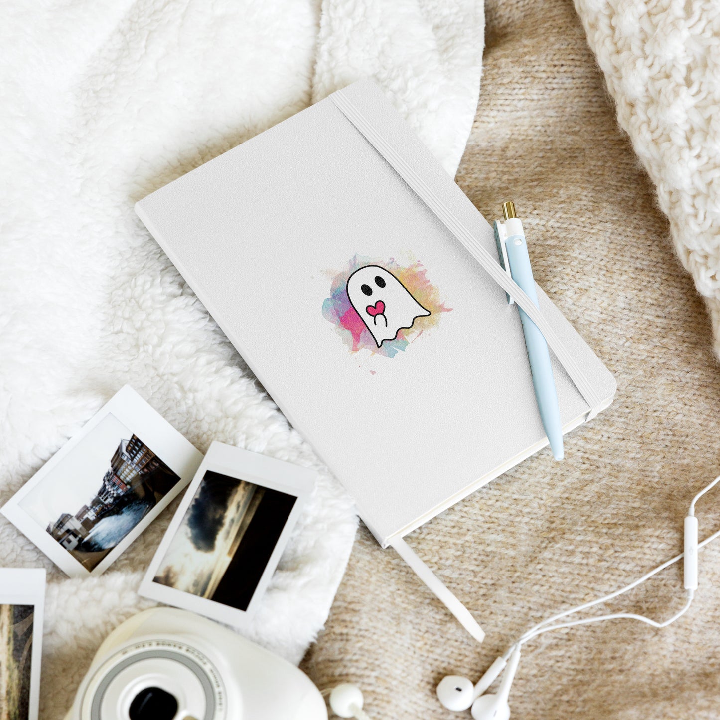 Just Boo Hardcover bound notebook