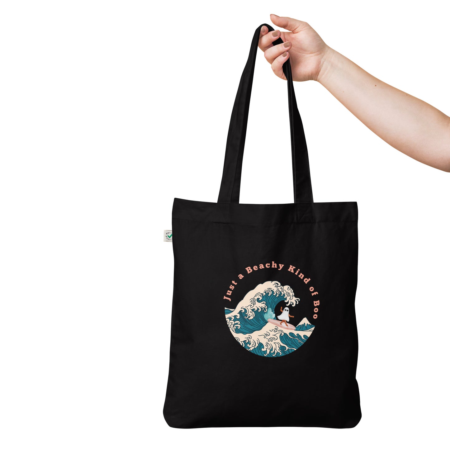 Beachy boo Organic fashion tote bag