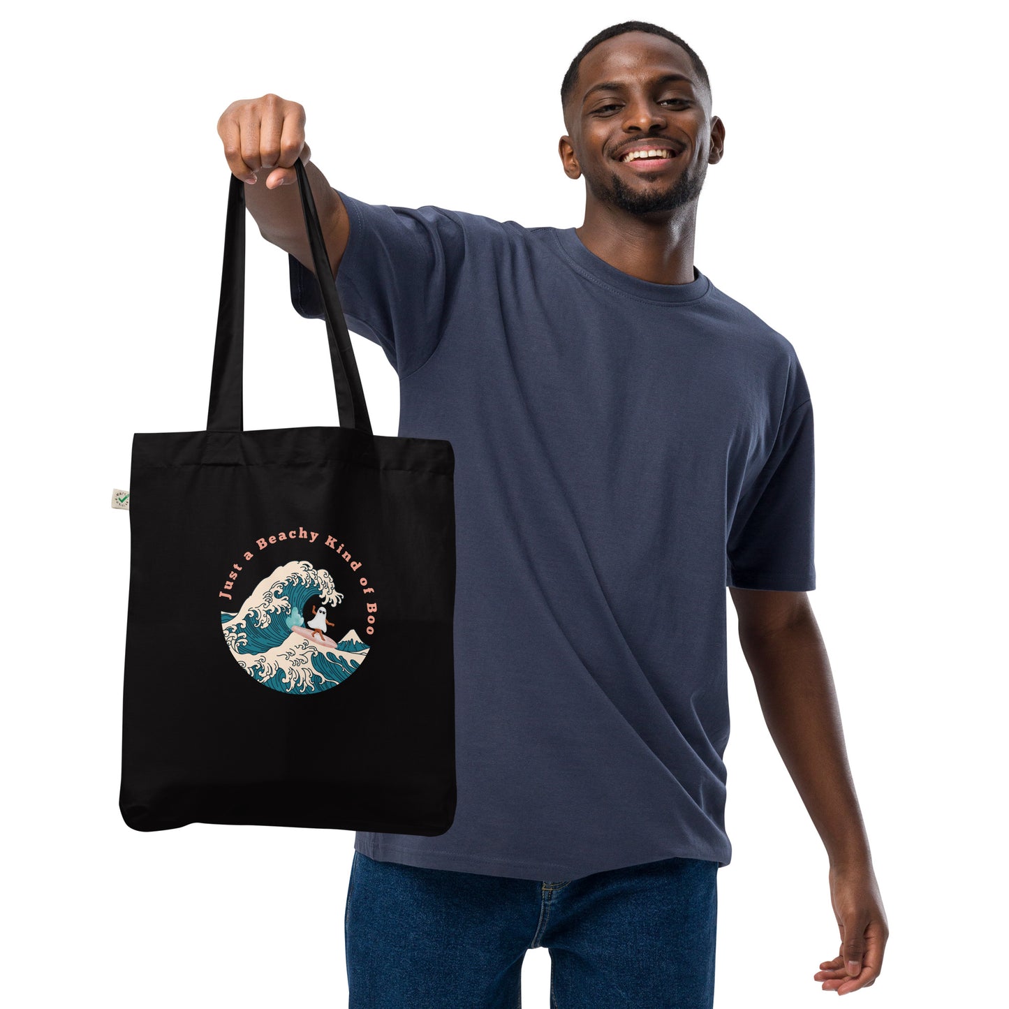 Beachy boo Organic fashion tote bag