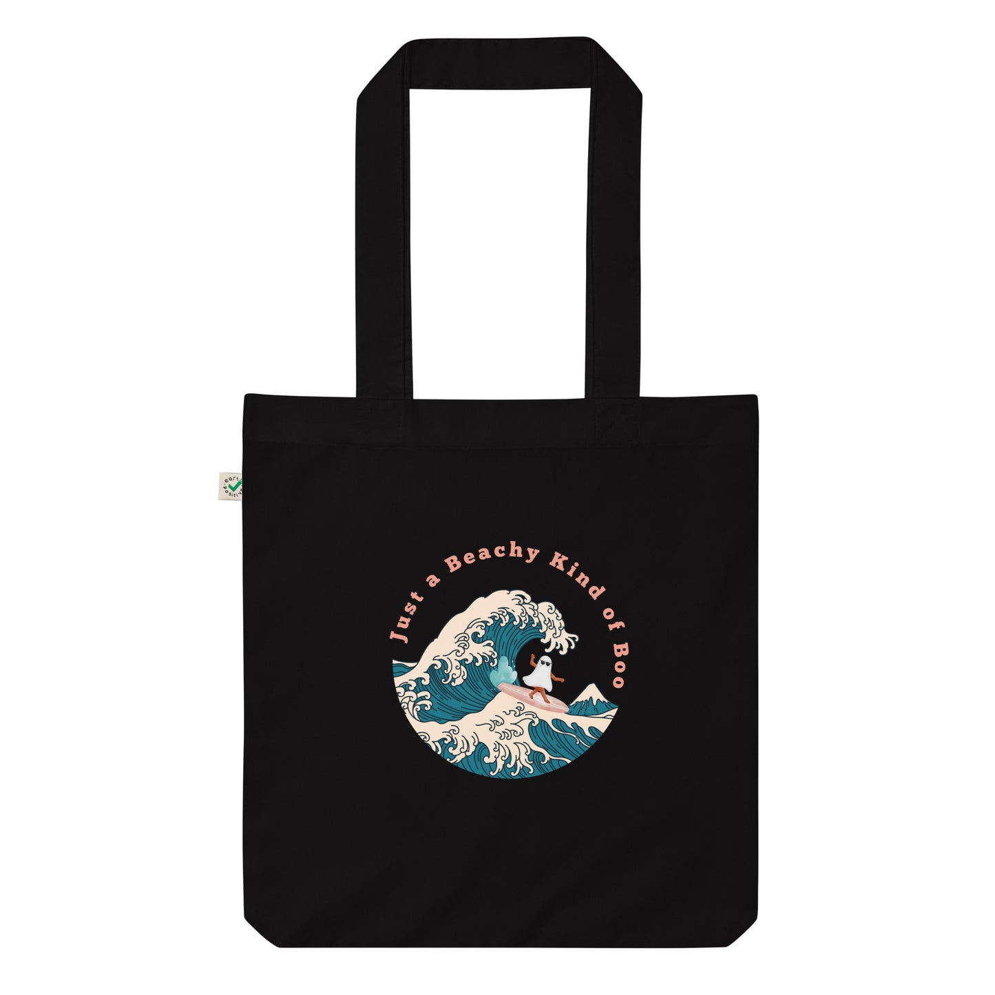 Beachy boo Organic fashion tote bag