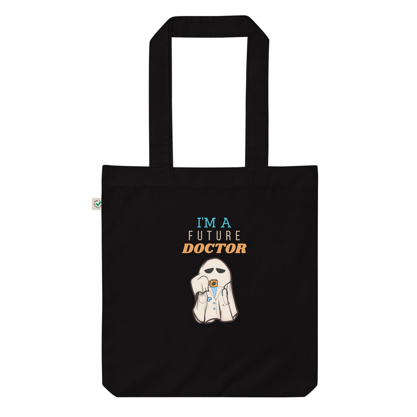 Future Doctor Organic fashion tote bag