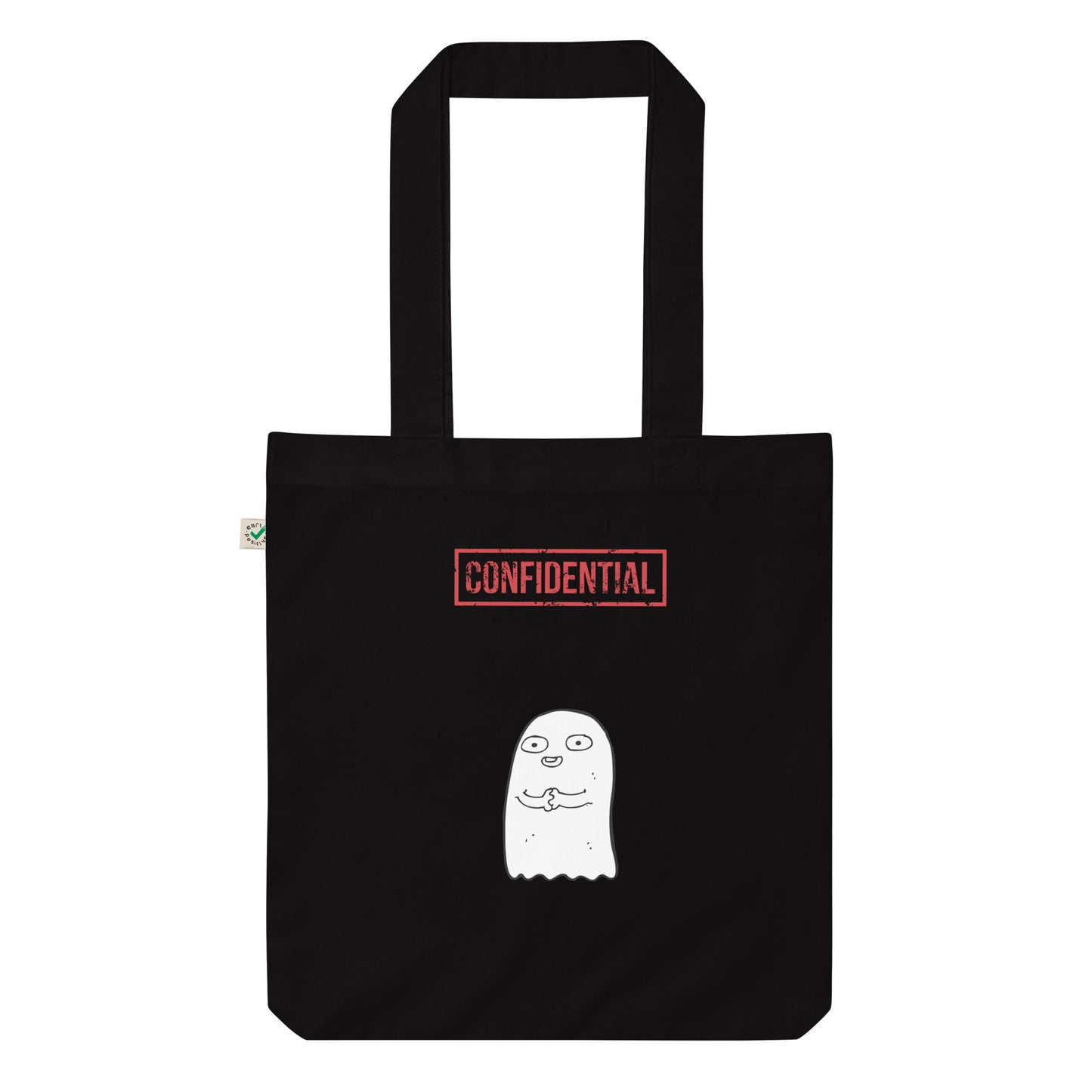 Confidential Organic fashion tote bag