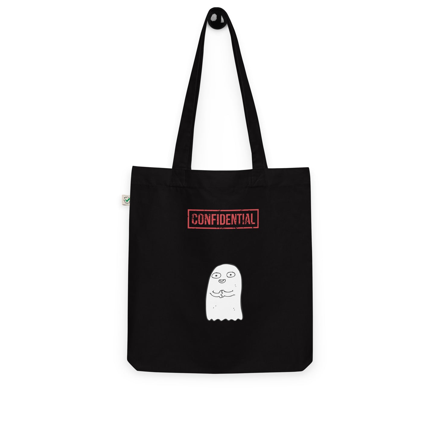 Confidential Organic fashion tote bag