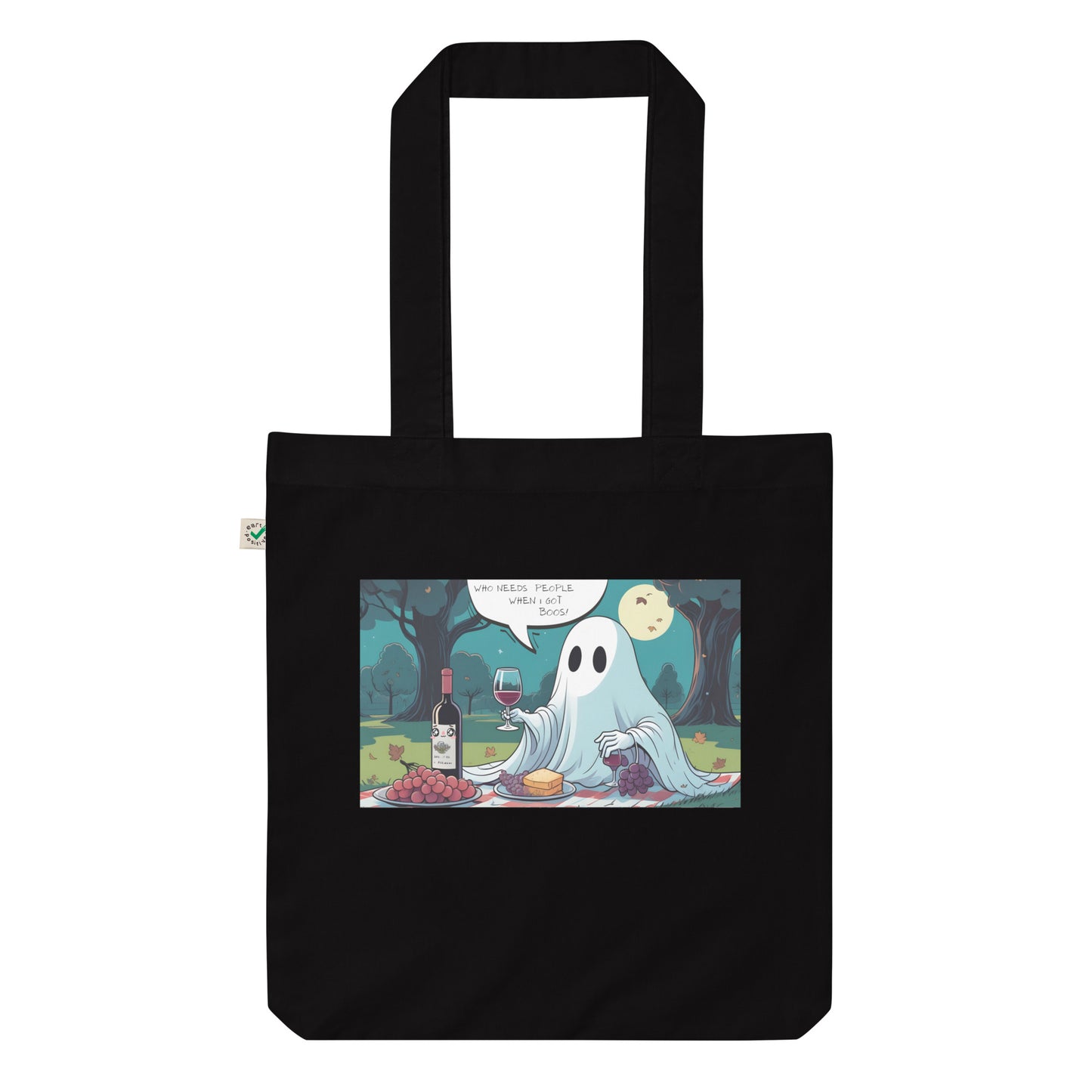 Only Boos Organic fashion tote bag