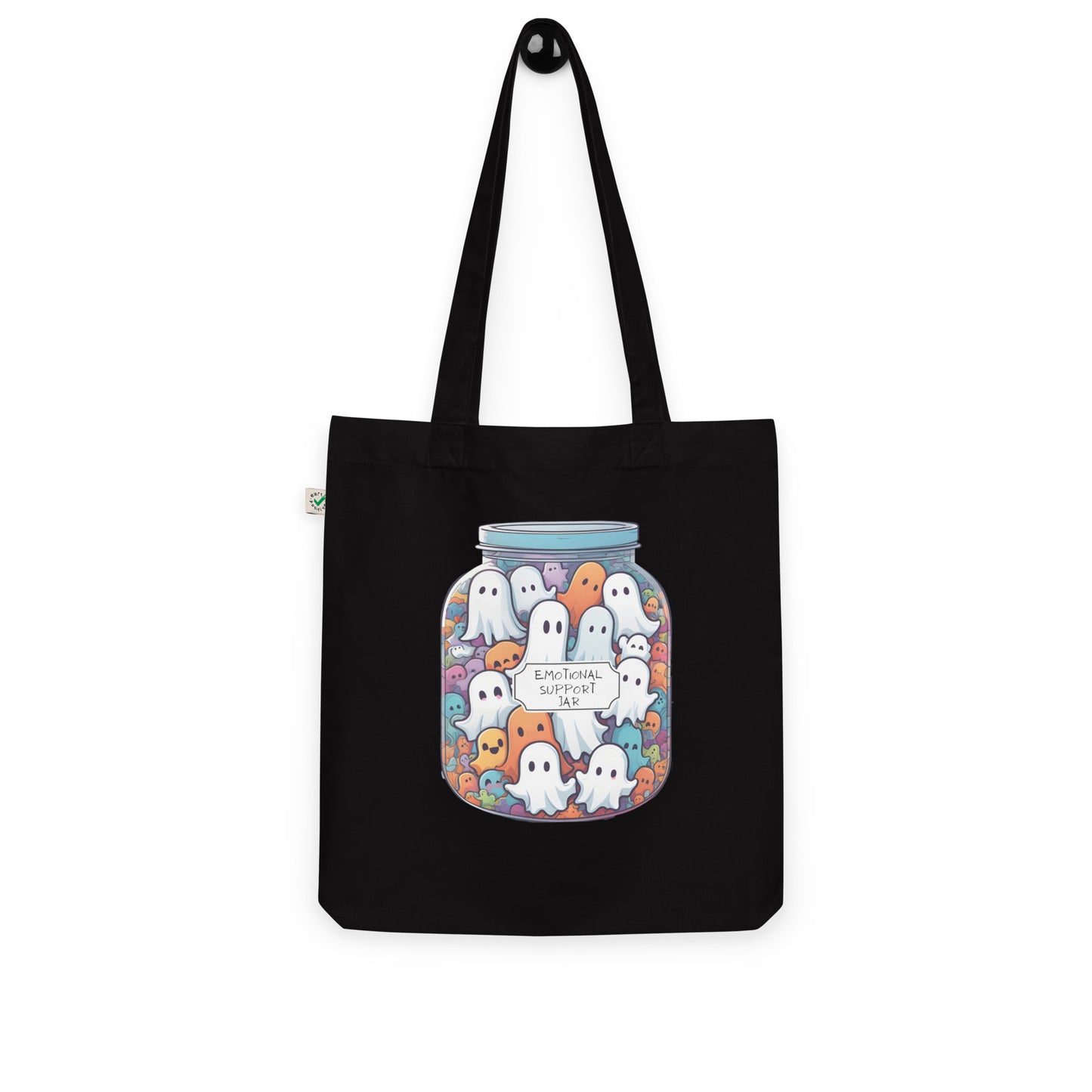 Emotional support jar Organic fashion tote bag