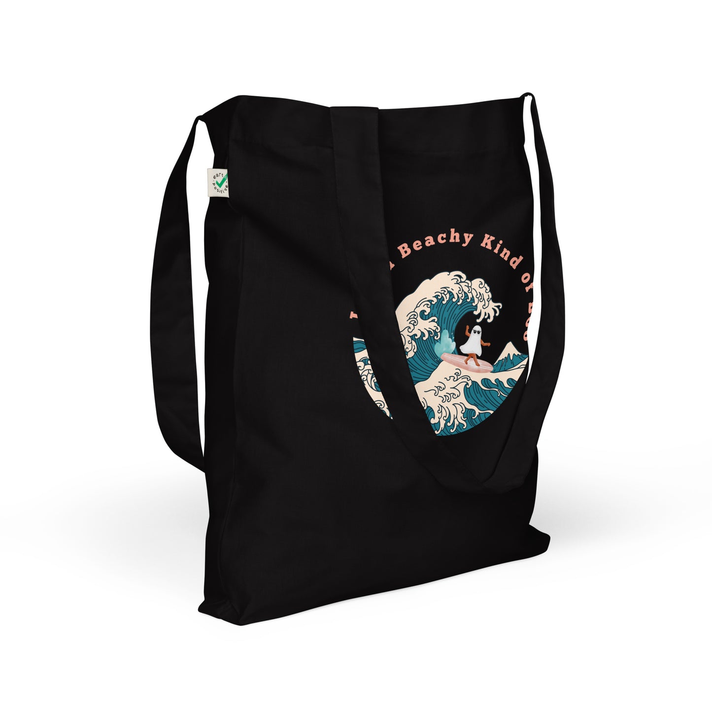 Beachy boo Organic fashion tote bag