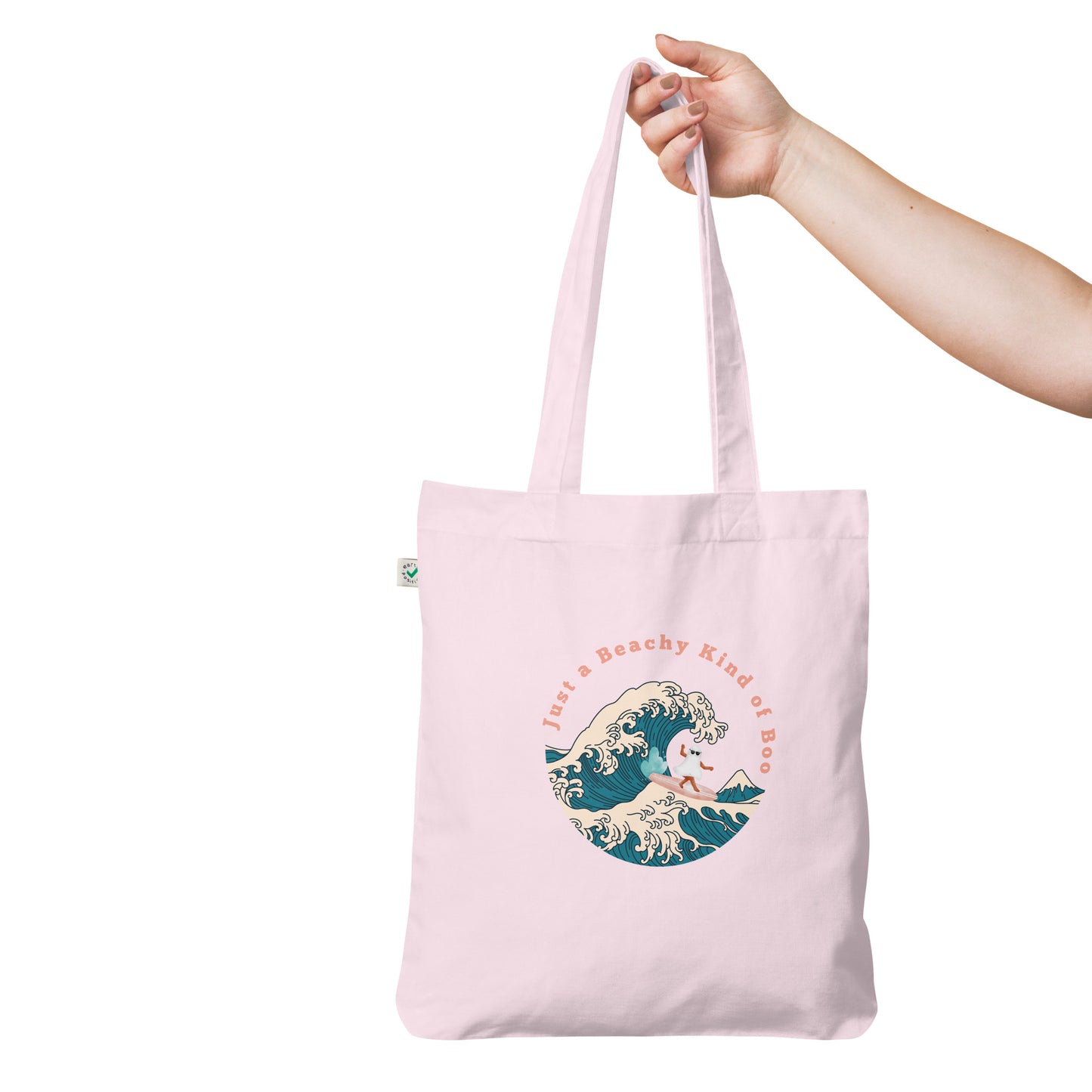 Beachy boo Organic fashion tote bag