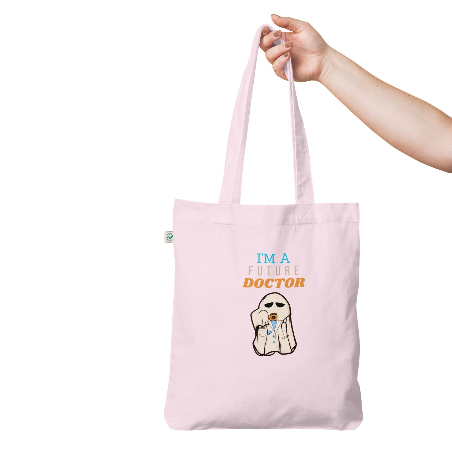 Future Doctor Organic fashion tote bag