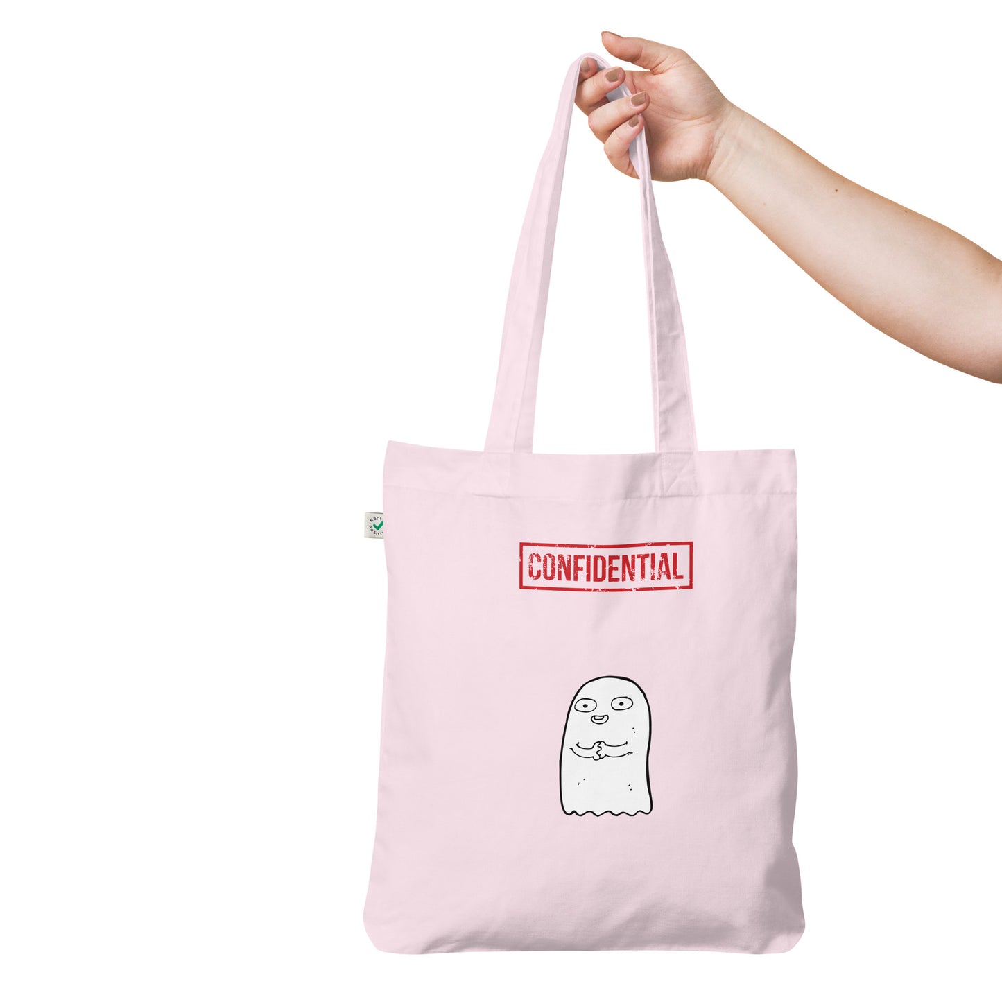 Confidential Organic fashion tote bag