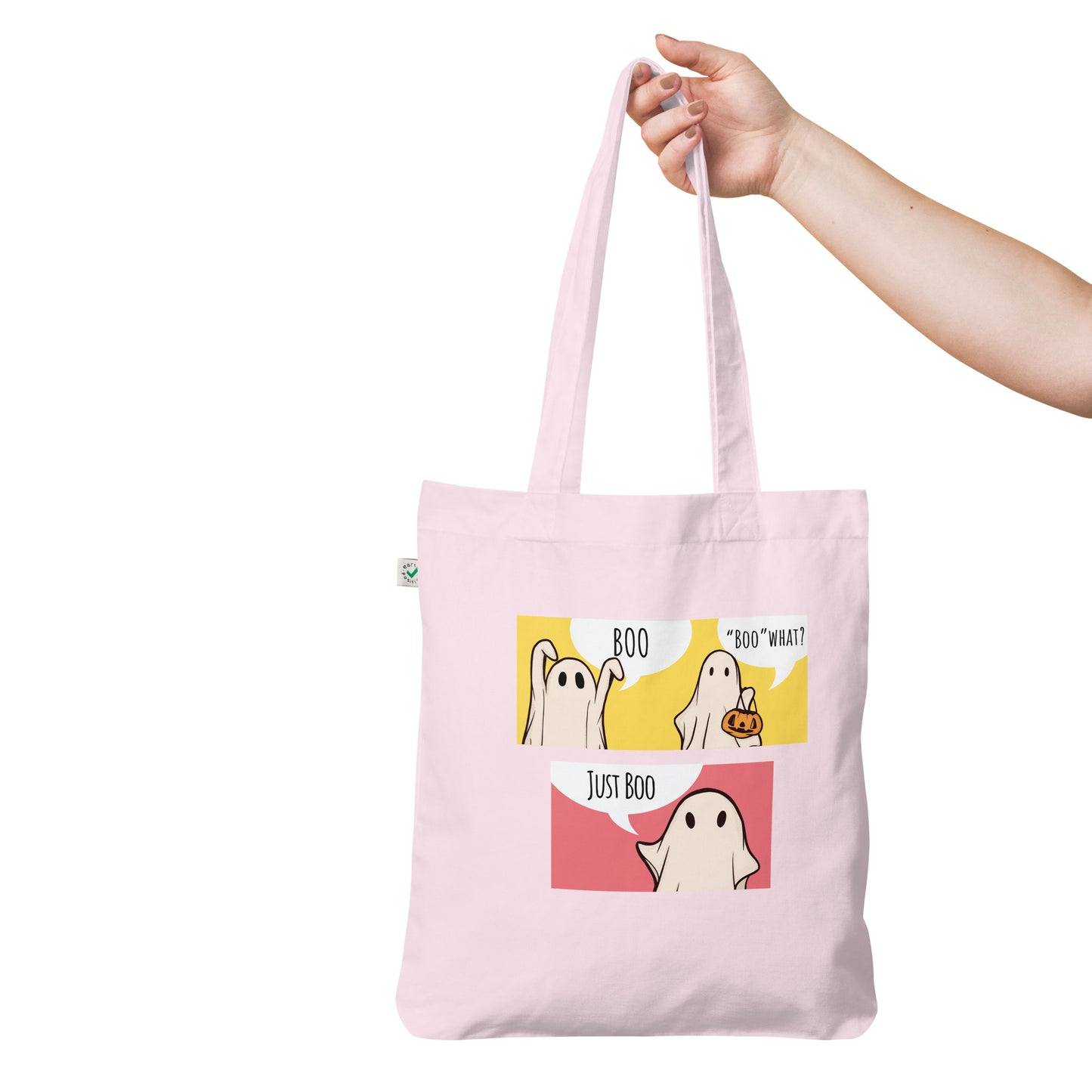 Just Boo Organic fashion tote bag