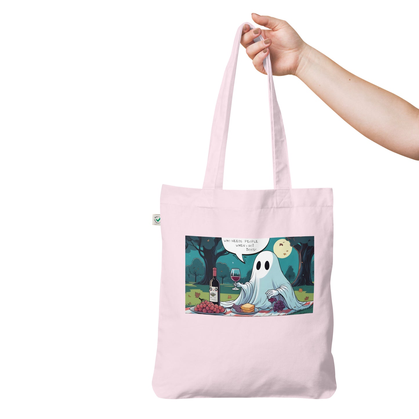 Only Boos Organic fashion tote bag