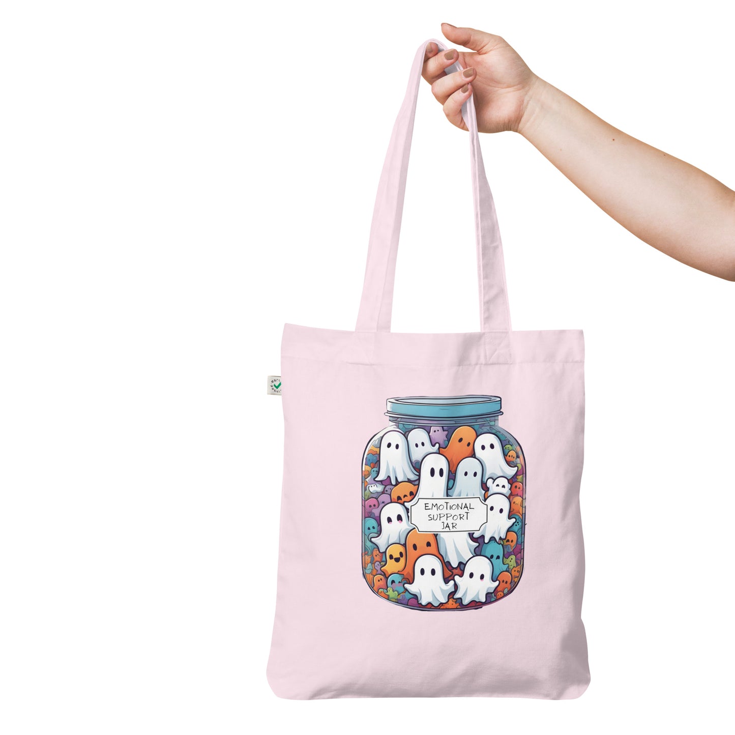 Emotional support jar Organic fashion tote bag