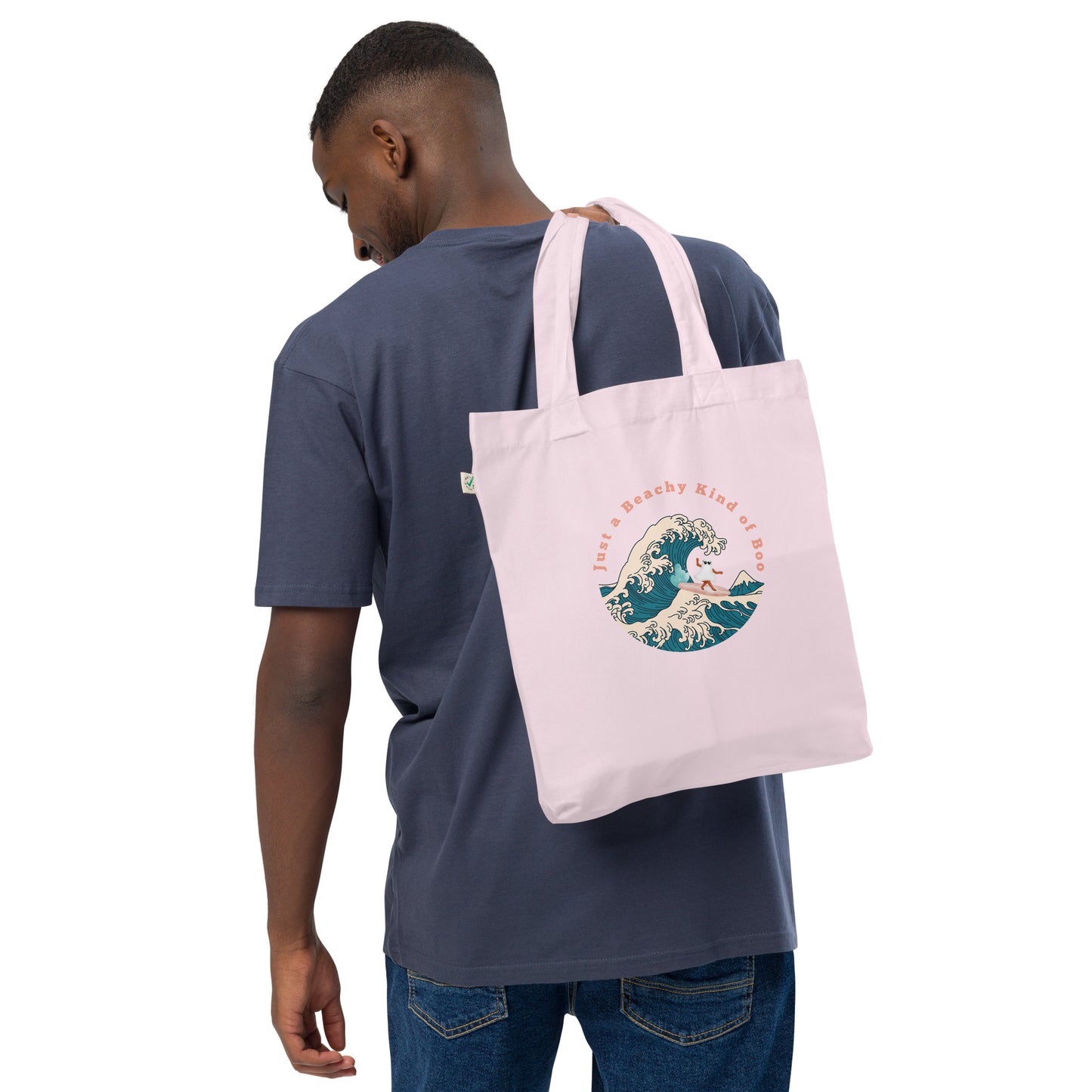 Beachy boo Organic fashion tote bag