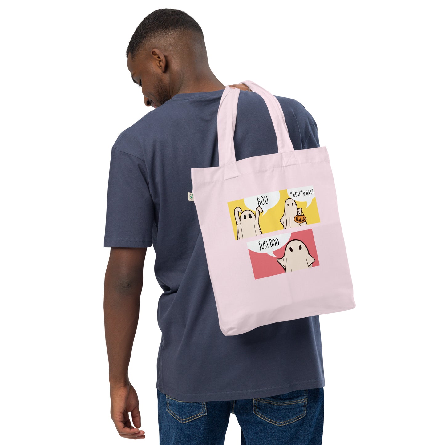 Just Boo Organic fashion tote bag