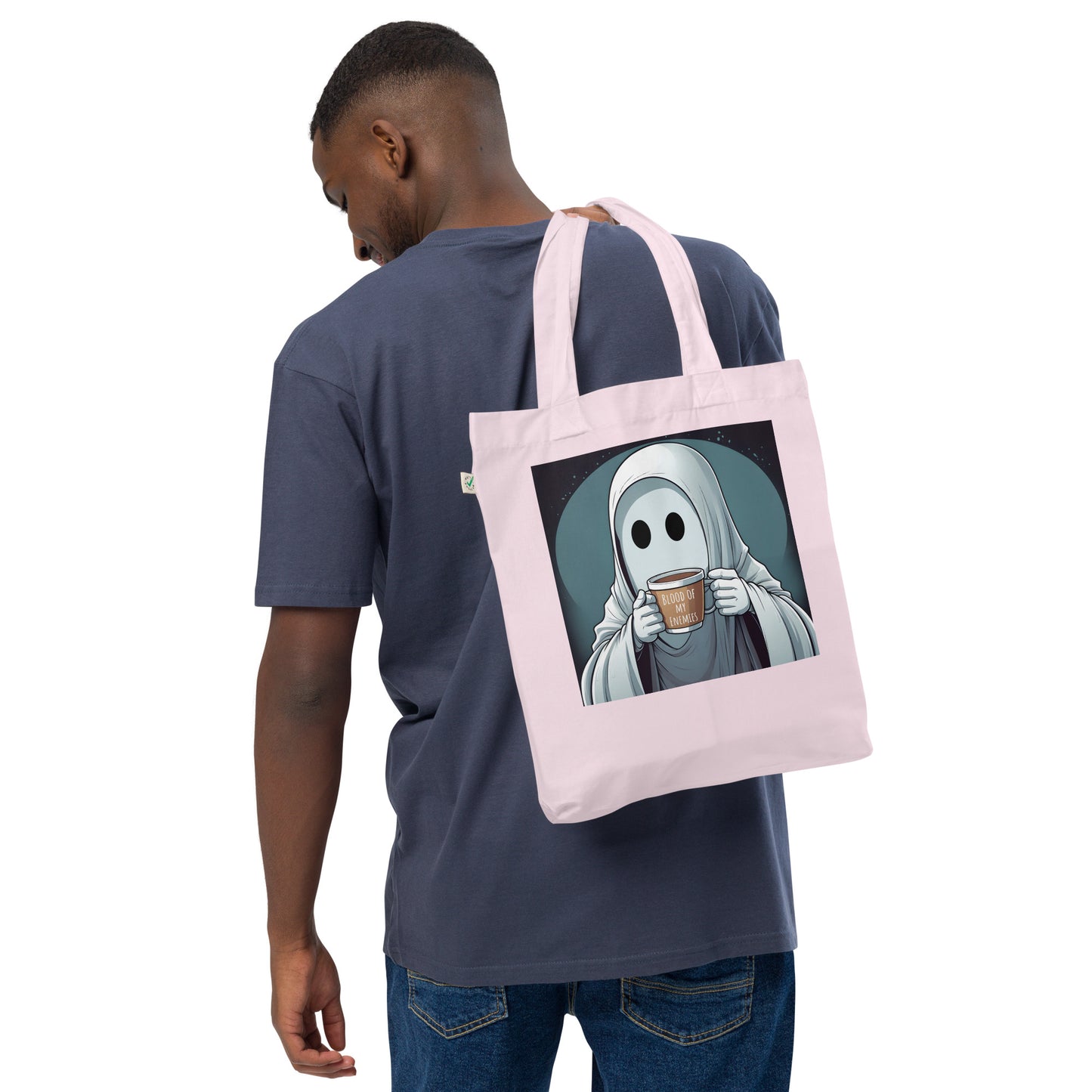 Happy Monday Organic fashion tote bag