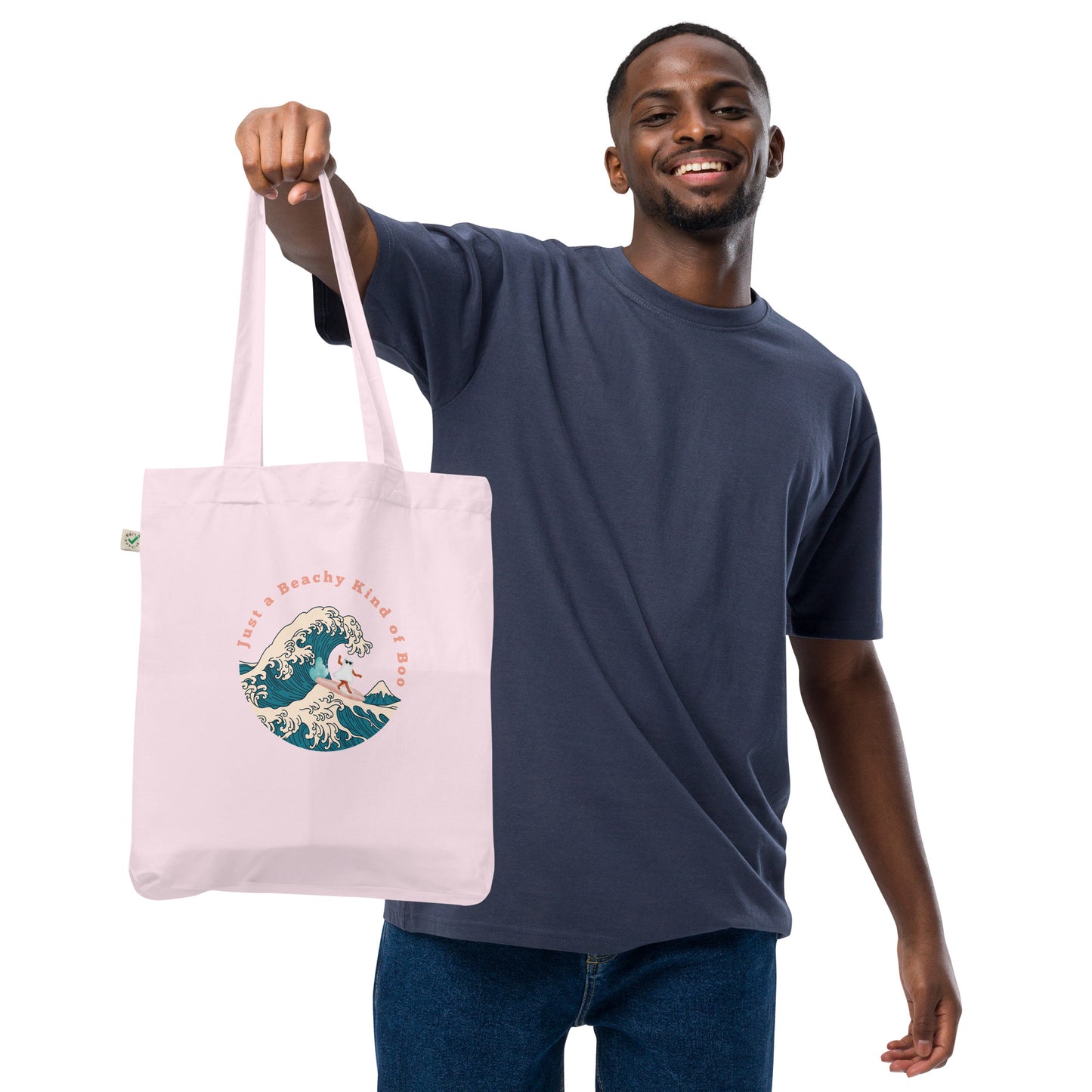 Beachy boo Organic fashion tote bag