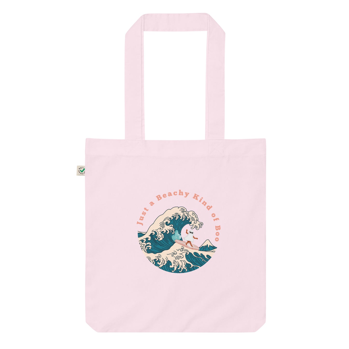 Beachy boo Organic fashion tote bag