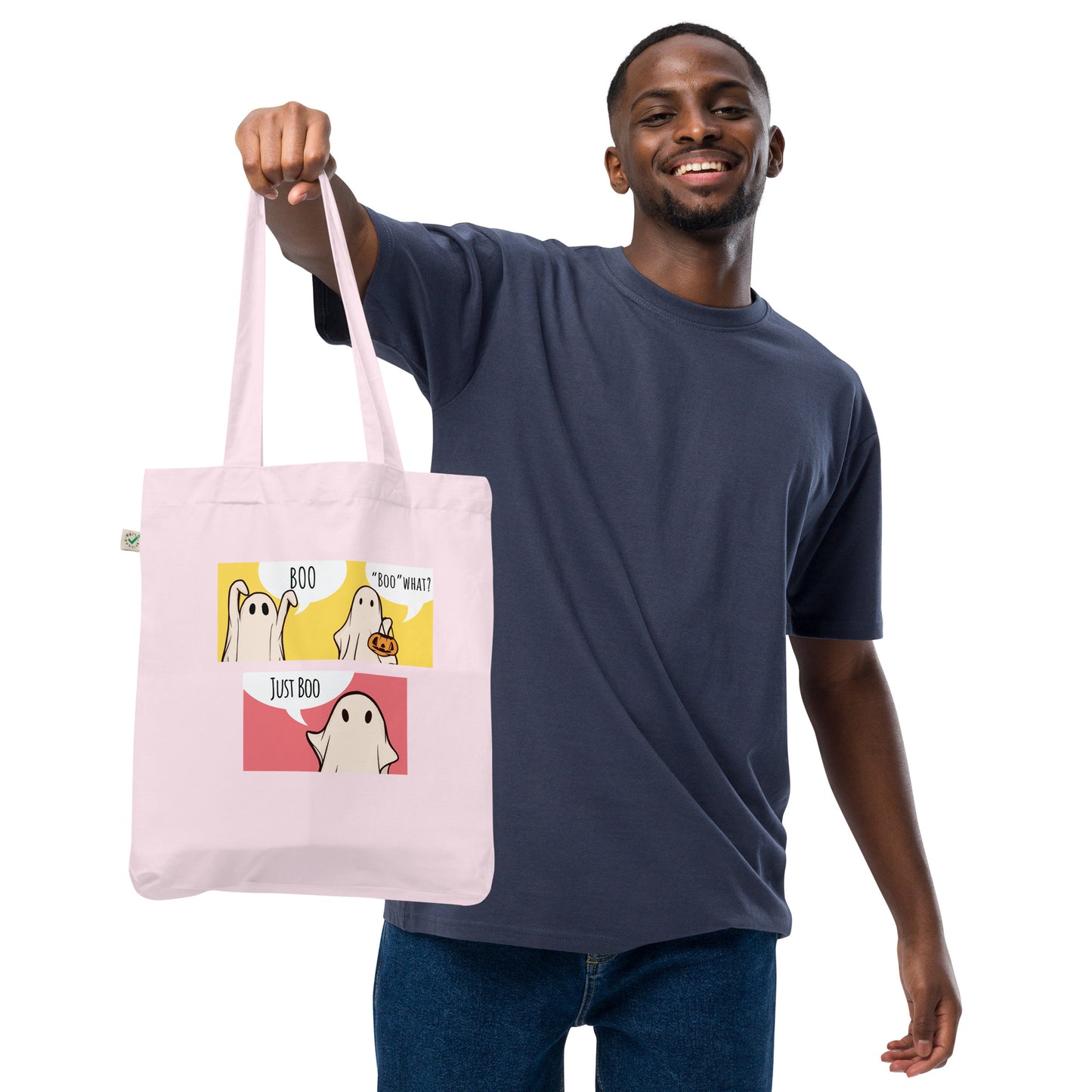 Just Boo Organic fashion tote bag