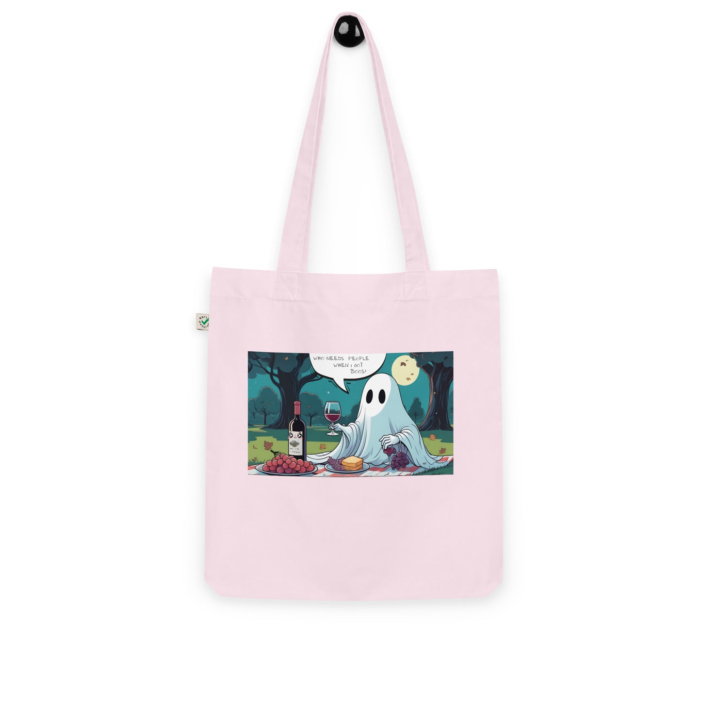 Only Boos Organic fashion tote bag