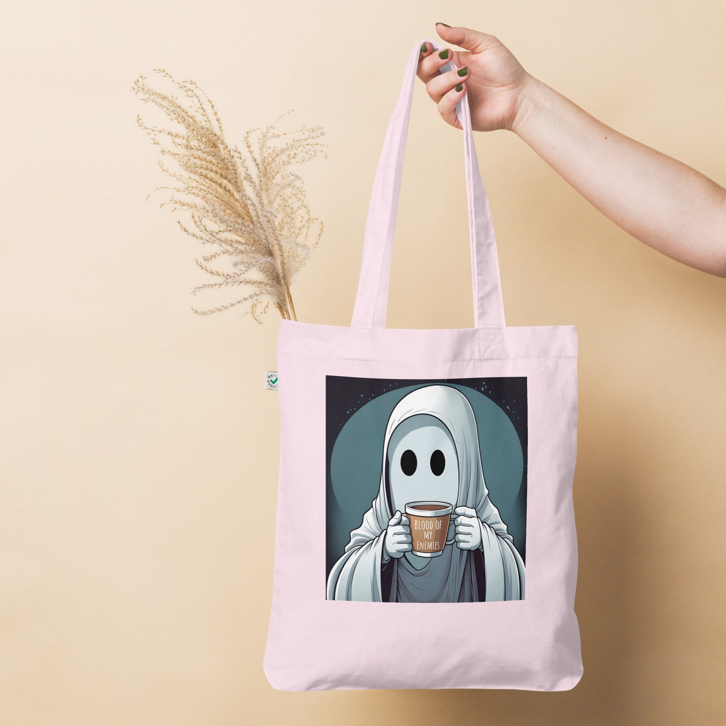 Happy Monday Organic fashion tote bag