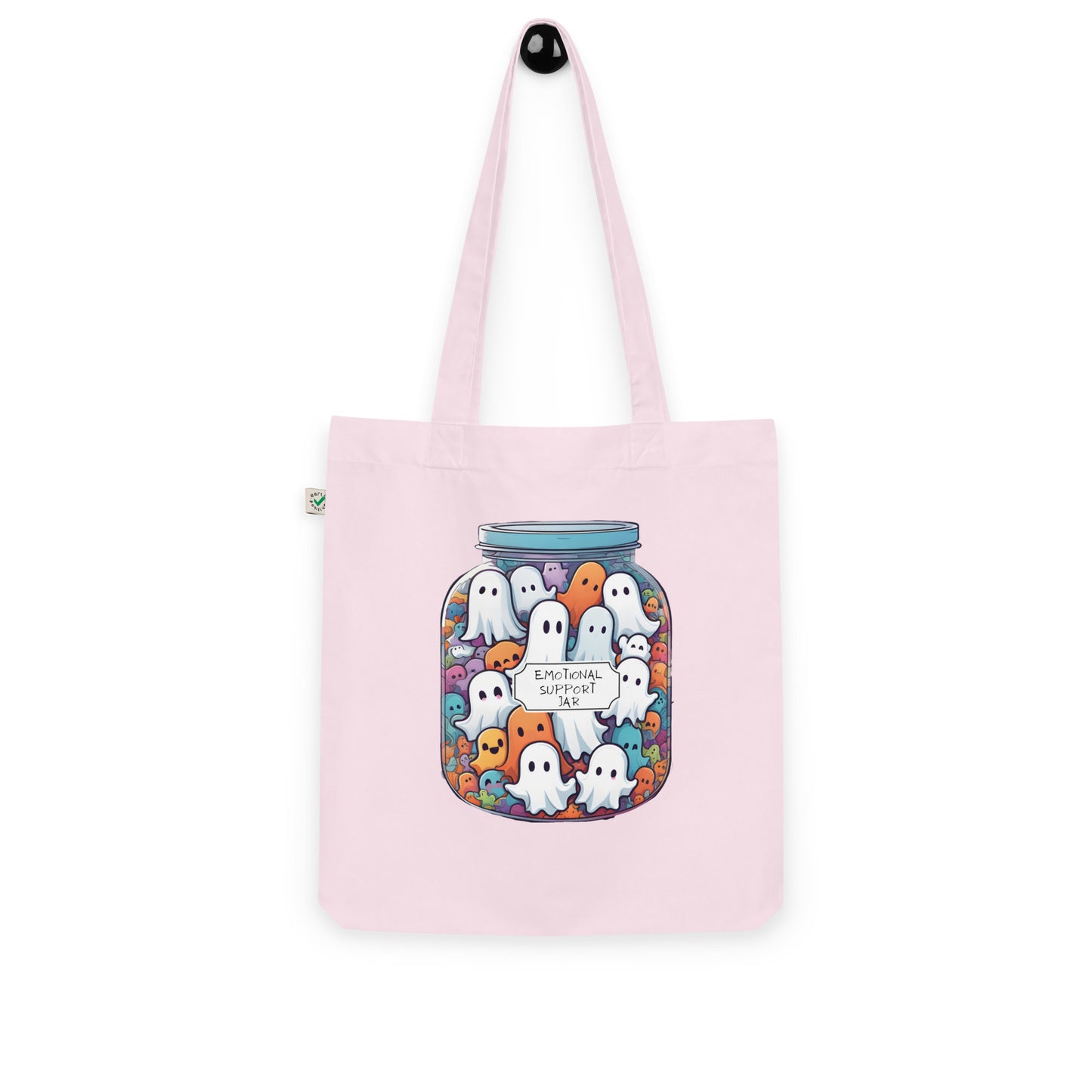 Emotional support jar Organic fashion tote bag