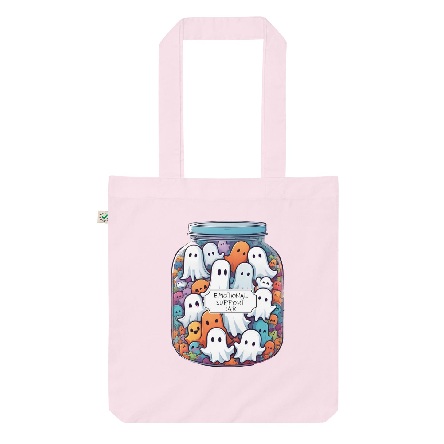 Emotional support jar Organic fashion tote bag